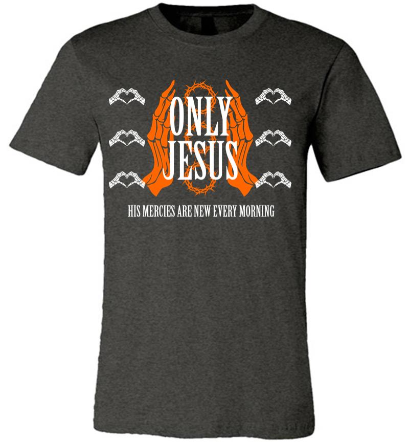 Inktee Store - Only Jesus 2 Premium T-Shirt Image