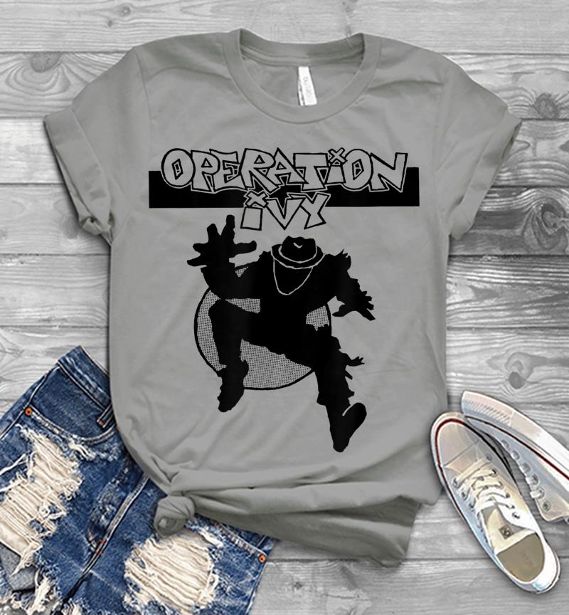 Inktee Store - Operation Ivy Ska Man Logo - Official Merch Mens T-Shirt Image