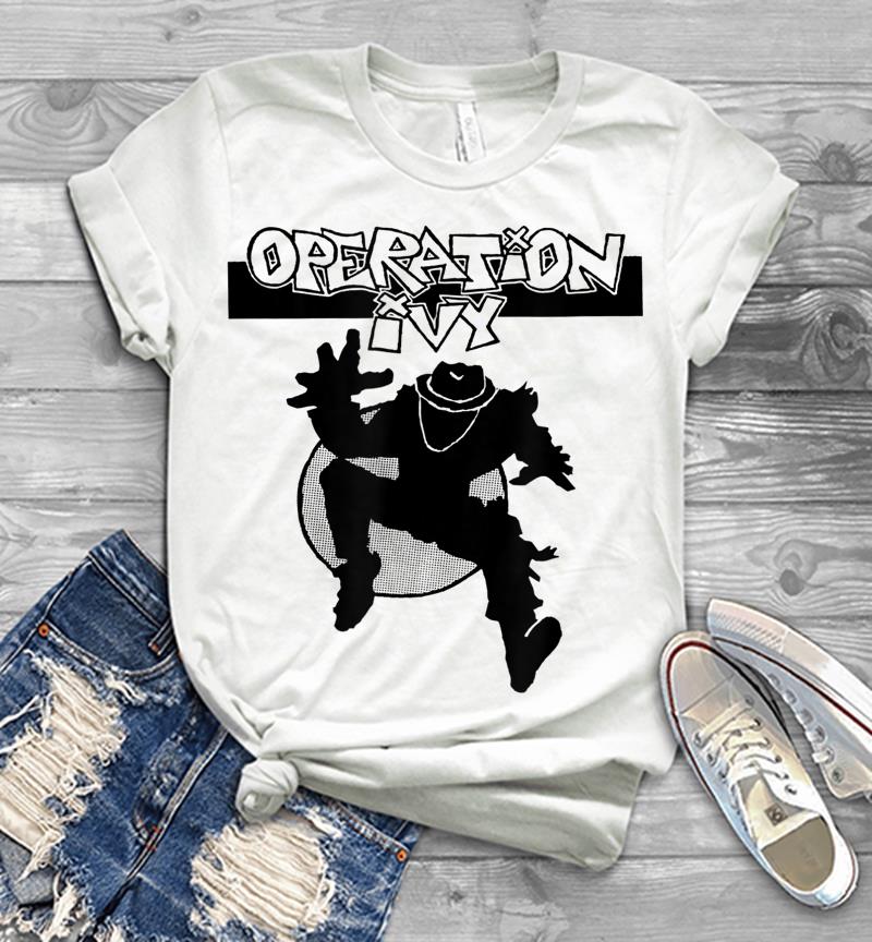 Inktee Store - Operation Ivy Ska Man Logo - Official Merch Mens T-Shirt Image