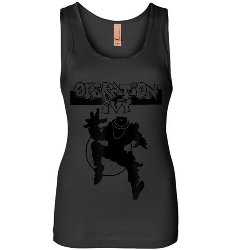 Operation Ivy Ska Man Logo - Official Merch Womens Jersey Tank Top