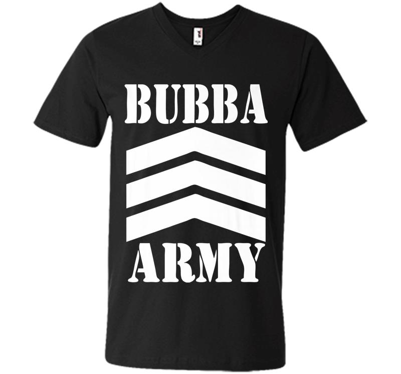 Original Bubba Army Logo (wht) - Official Bubba Army Design Premium V-neck T-shirt