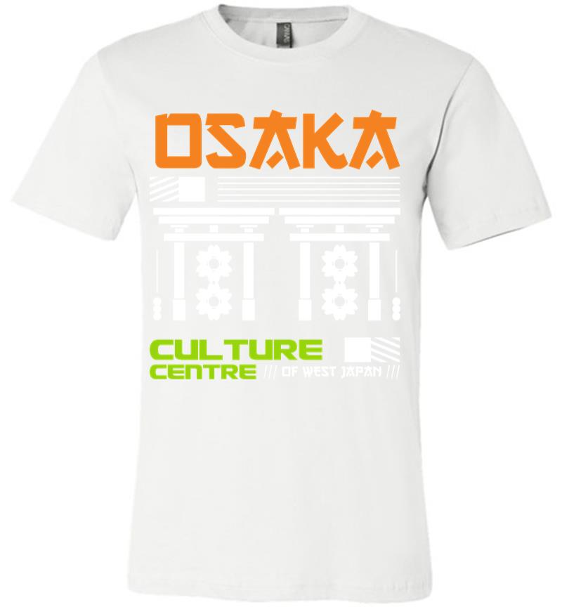 Inktee Store - Osaka Culture Centre Of West Japan Premium T-Shirt Image