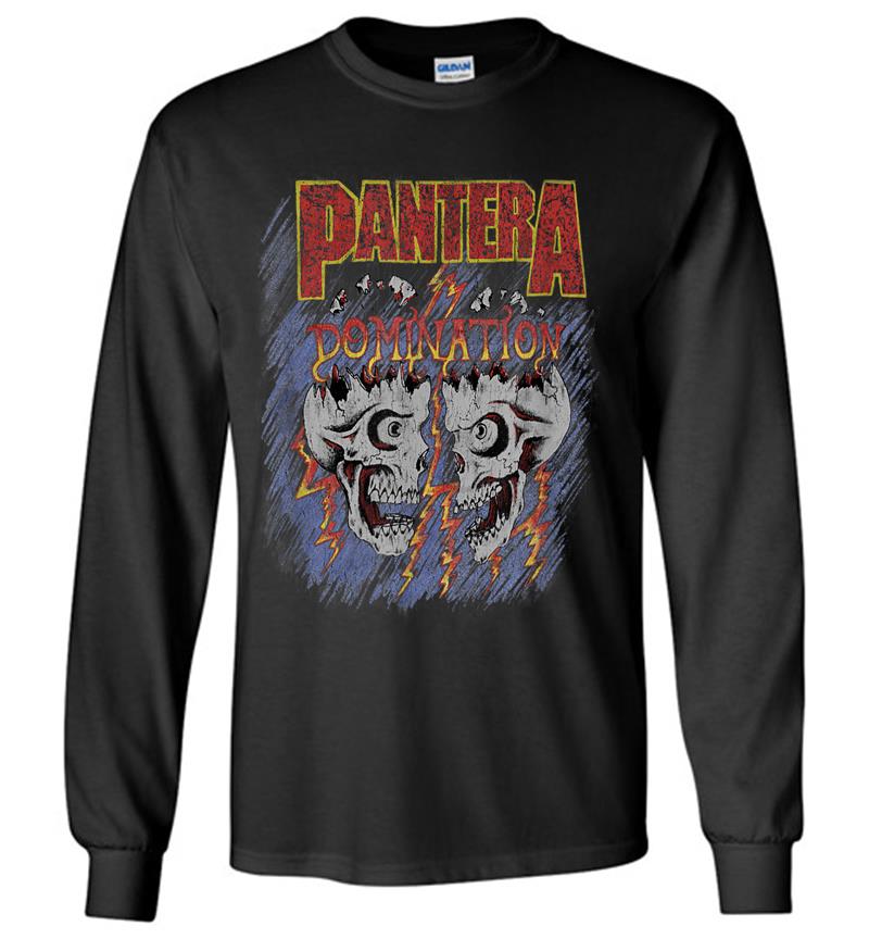 Pantera Official Domination Long Sleeve T-shirt
