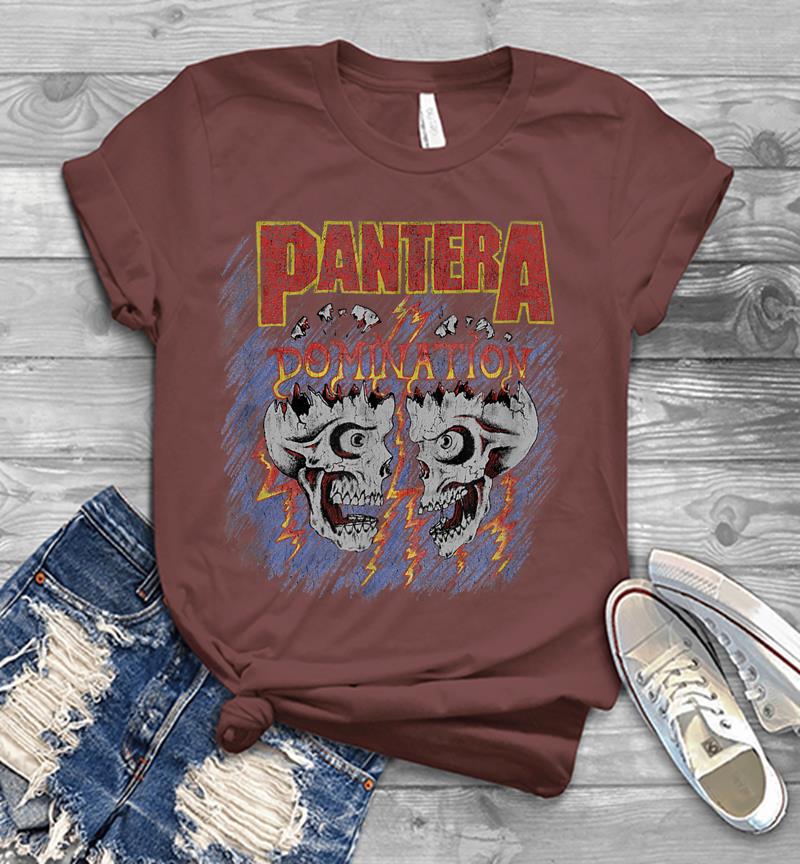 Inktee Store - Pantera Official Domination Mens T-Shirt Image