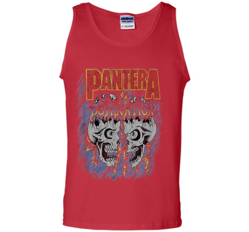 Inktee Store - Pantera Official Domination Mens Tank Top Image