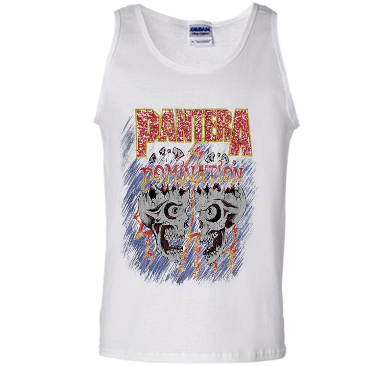 Inktee Store - Pantera Official Domination Mens Tank Top Image