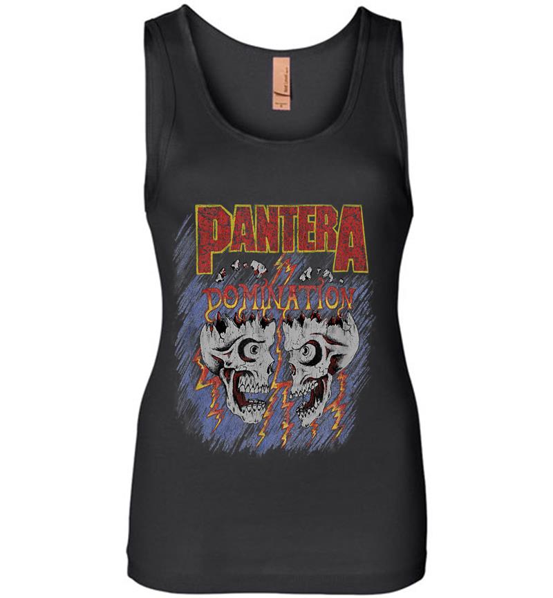 Pantera Official Domination Womens Jersey Tank Top