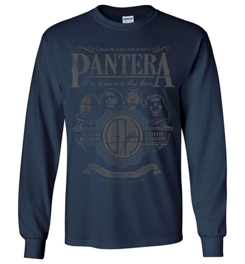 Inktee Store - Pantera Official High Noon Long Sleeve T-Shirt Image