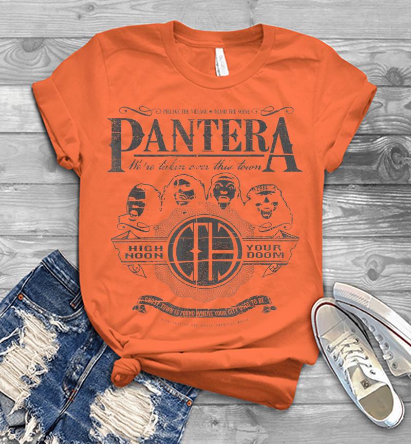 Inktee Store - Pantera Official High Noon Mens T-Shirt Image