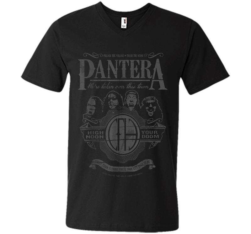Pantera Official High Noon V-Neck T-Shirt