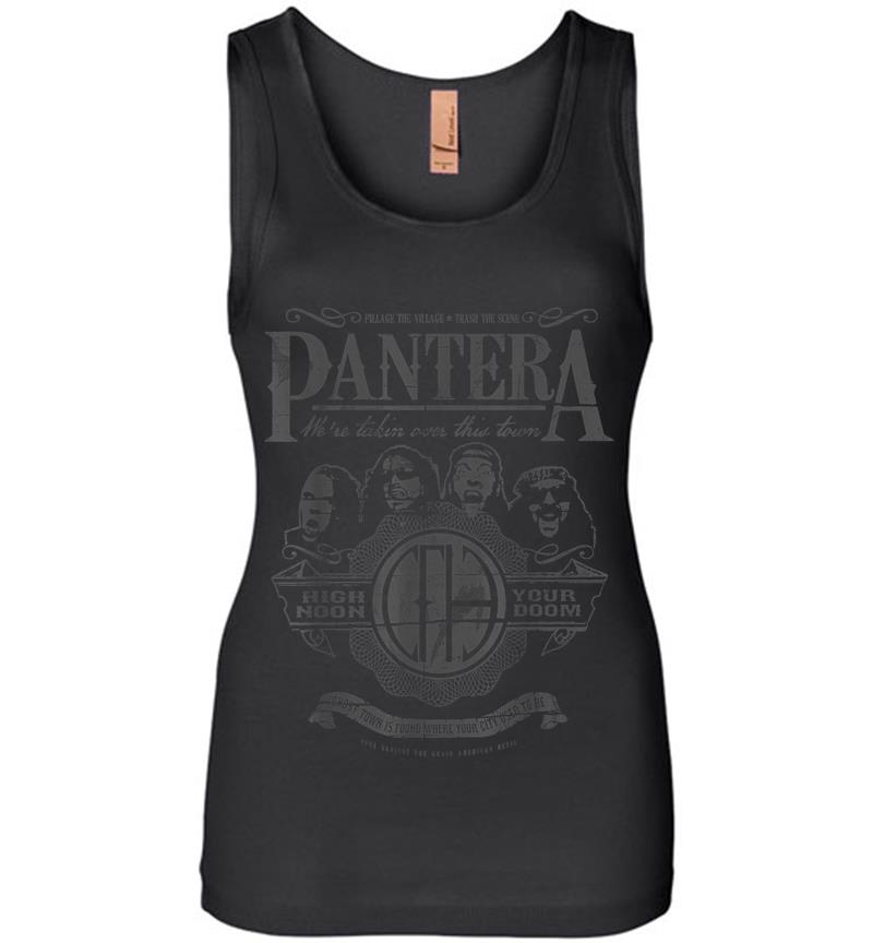 Pantera Official High Noon Womens Jersey Tank Top