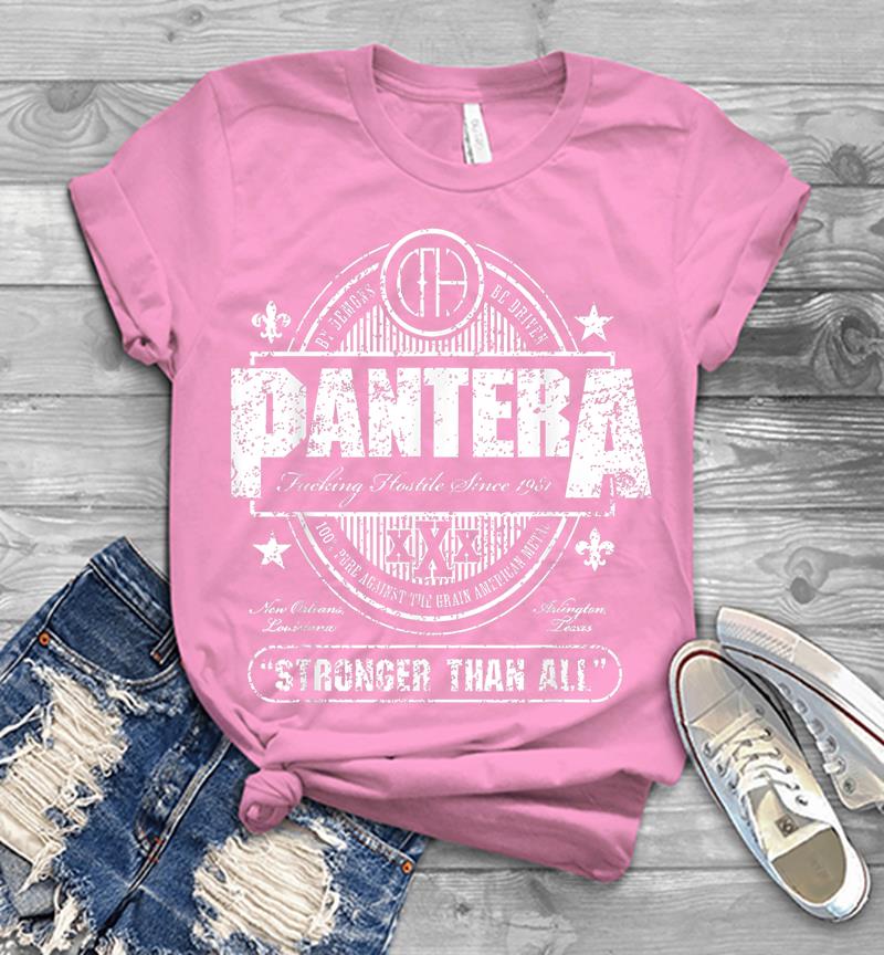 Inktee Store - Pantera Official Stronger Than All Beer Mat Mens T-Shirt Image