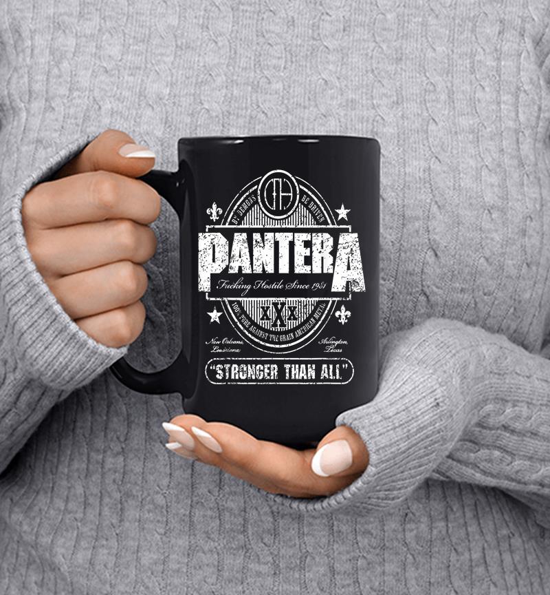 Pantera Official Stronger Than All Beer Mat Mug