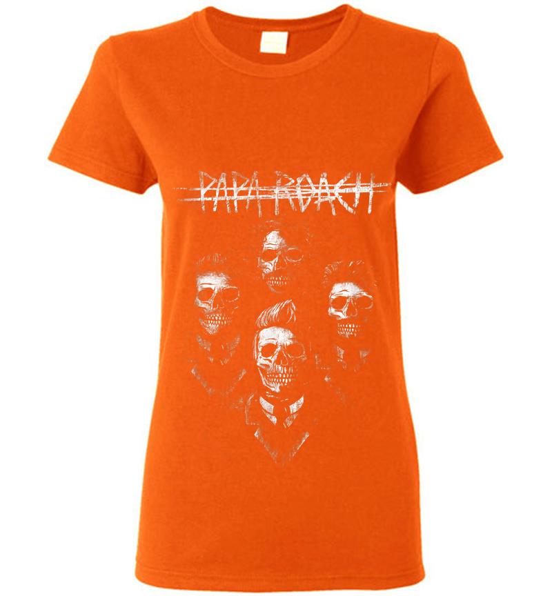 Inktee Store - Papa Roach Portrait Tee 2 Sided Official Merch Womens T-Shirt Image