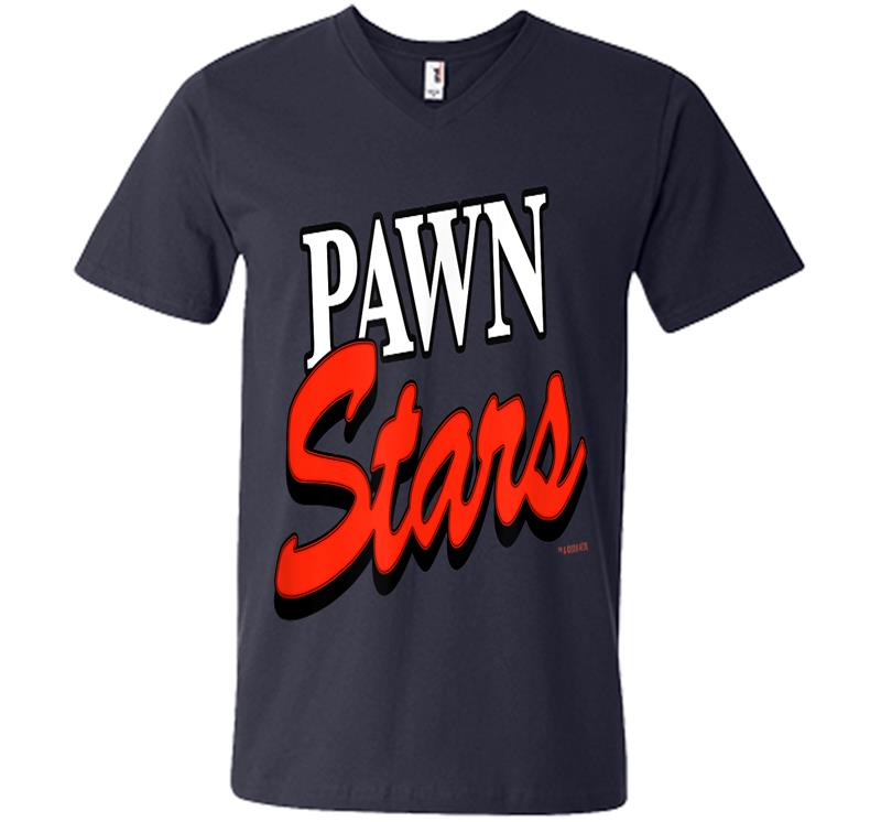 Inktee Store - Pawn Stars Logo Standard - Official V-Neck T-Shirt Image