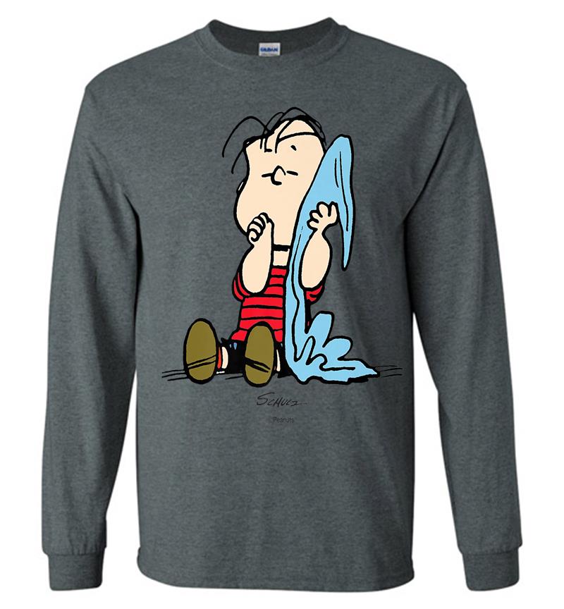 Inktee Store - Peanuts Linus Blanket Long Sleeve T-Shirt Image