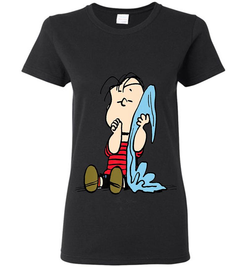 Peanuts Linus Blanket Womens T-Shirt