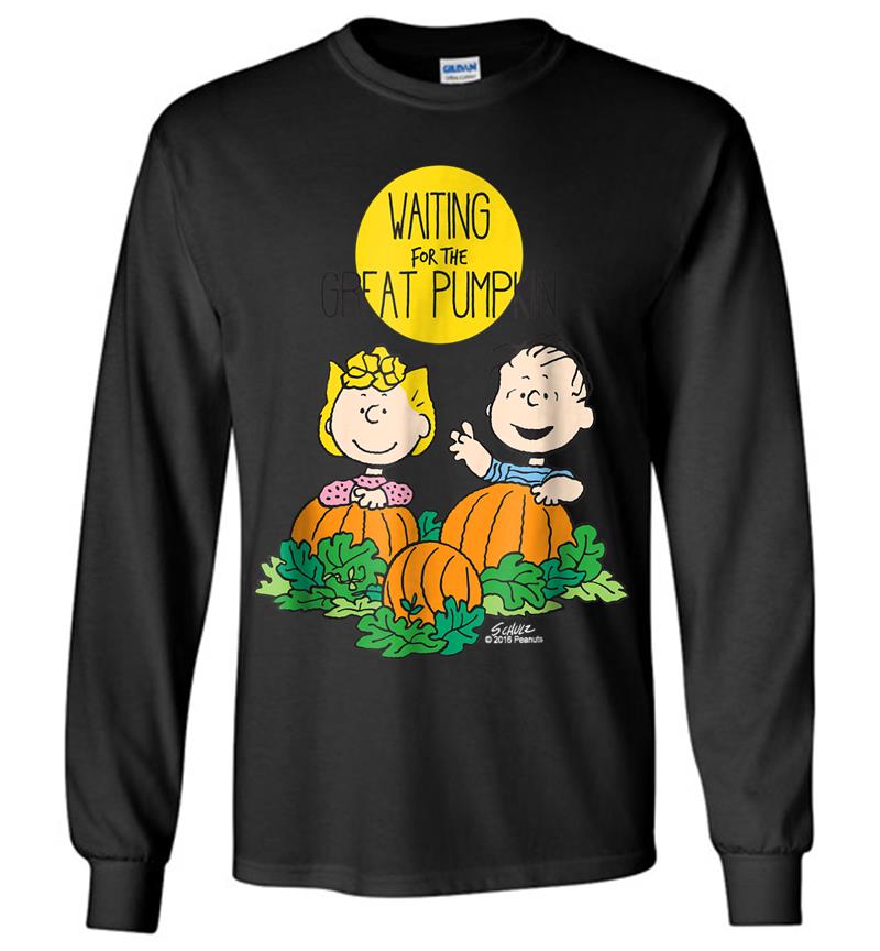 Peanuts Waiting Great Pumpkin Long Sleeve T-shirt