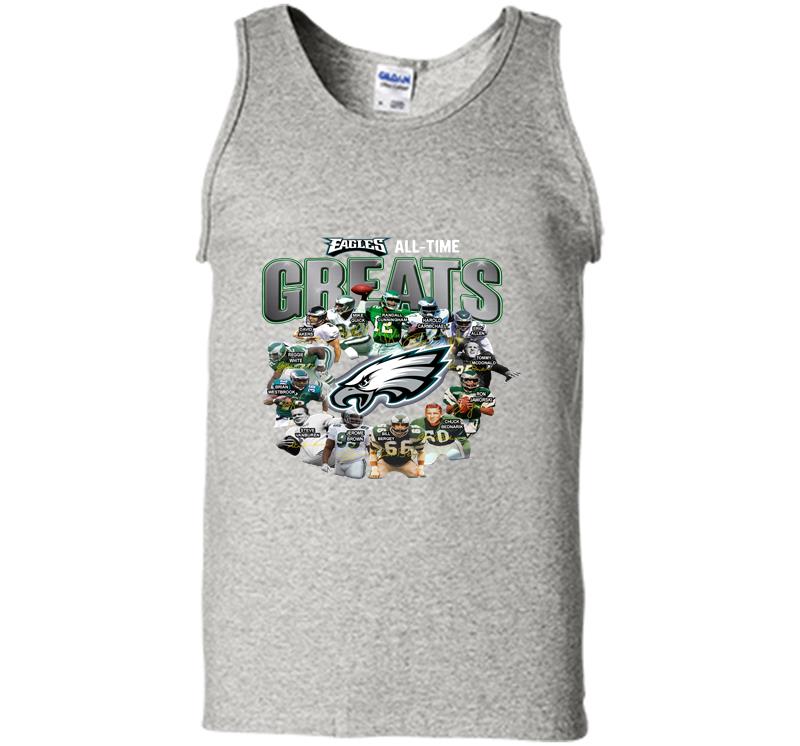 Philadelphia Eagles All Time Greats All Players Signature Mens Tank Top