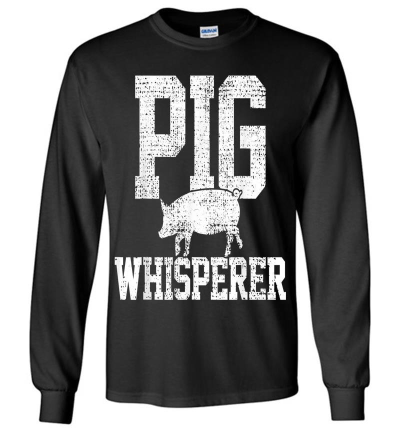 Pigs Whisperer Farmer Vintage Long Sleeve T-shirt