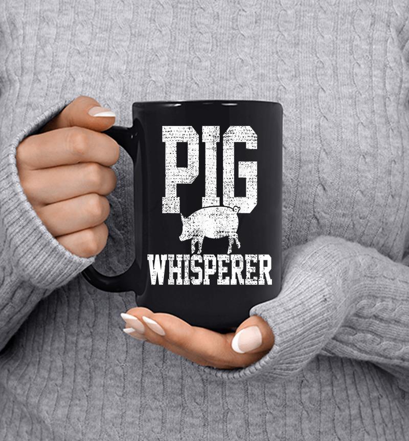 Pigs Whisperer Farmer Vintage Mug