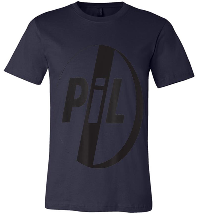 Inktee Store - Pil Official Public Image Ltd Black Logo Premium T-Shirt Image