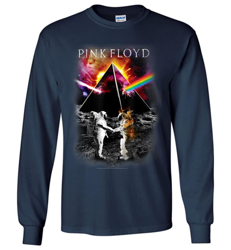 Inktee Store - Pink Floyd Dark Side Of The Moon Astronaut Long Sleeve T-Shirt Image