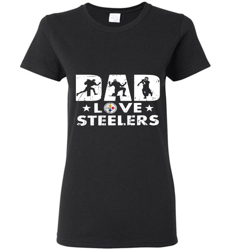 Pittsburgh Slers Dad Love Slers Womens T-shirt