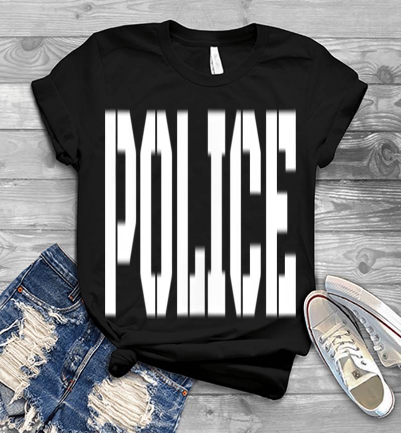 Police Uniform - Official Law Enforcet Gear Mens T-shirt