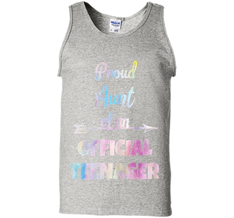 Proud Aunt Of An Official Nager, 13Th B-Day Party Mens Tank Top