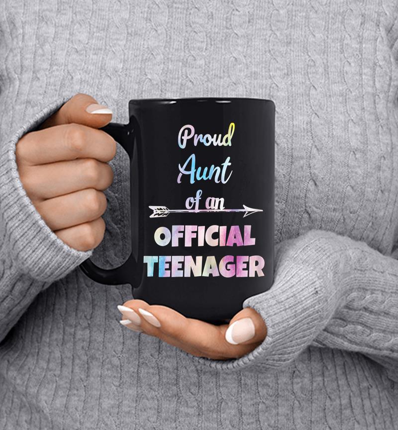 Proud Aunt Of An Official Nager, 13Th B-Day Party Mug