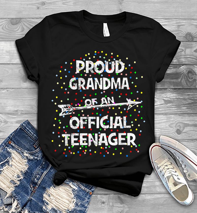 Proud Grandma Of An Official Nager, 13th B-day Party Mens T-shirt