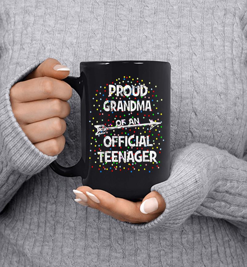 Proud Grandma Of An Official Nager, 13th B-day Party Mug