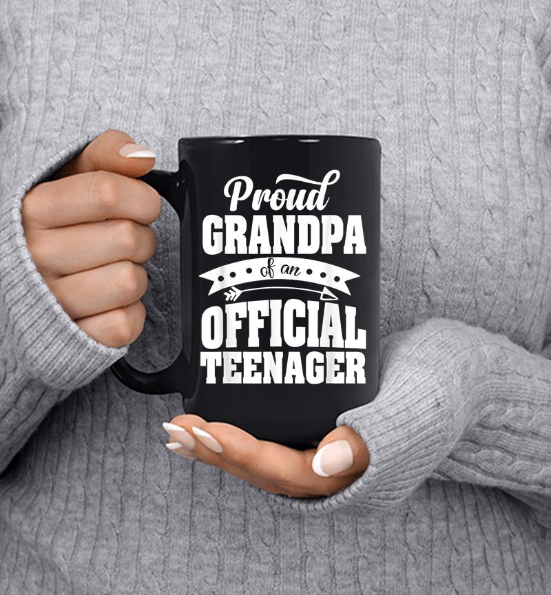 Proud Grandpa Of An Official Nager 13th Birthday Party Mug