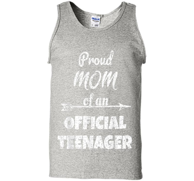 Proud Mom Of An Official Nager, 13Th B-Day Party Mens Tank Top
