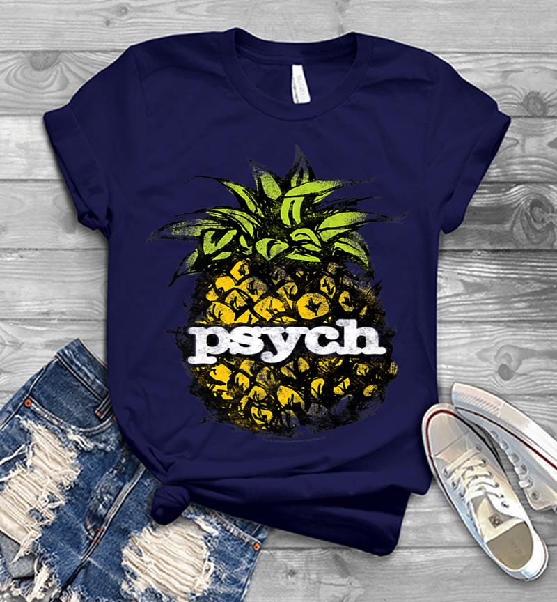 Inktee Store - Psych Vintage Pineapple Premium - Official Mens T-Shirt Image
