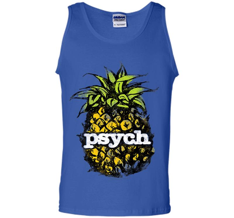 Inktee Store - Psych Vintage Pineapple Premium - Official Mens Tank Top Image