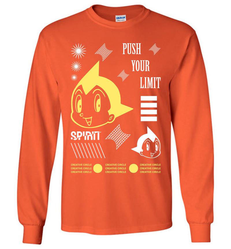 Inktee Store - Push Your Limit Long Sleeve T-Shirt Image
