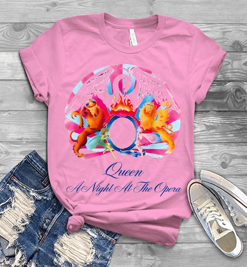 Inktee Store - Queen Official A Night At The Opera Mens T-Shirt Image