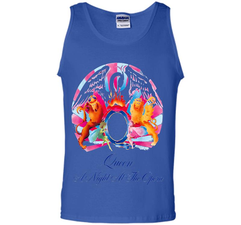 Inktee Store - Queen Official A Night At The Opera Mens Tank Top Image