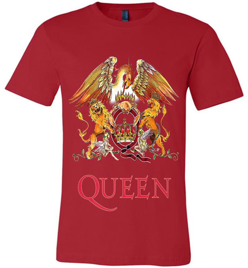 Inktee Store - Queen Official Classic Crest Premium Premium T-Shirt Image