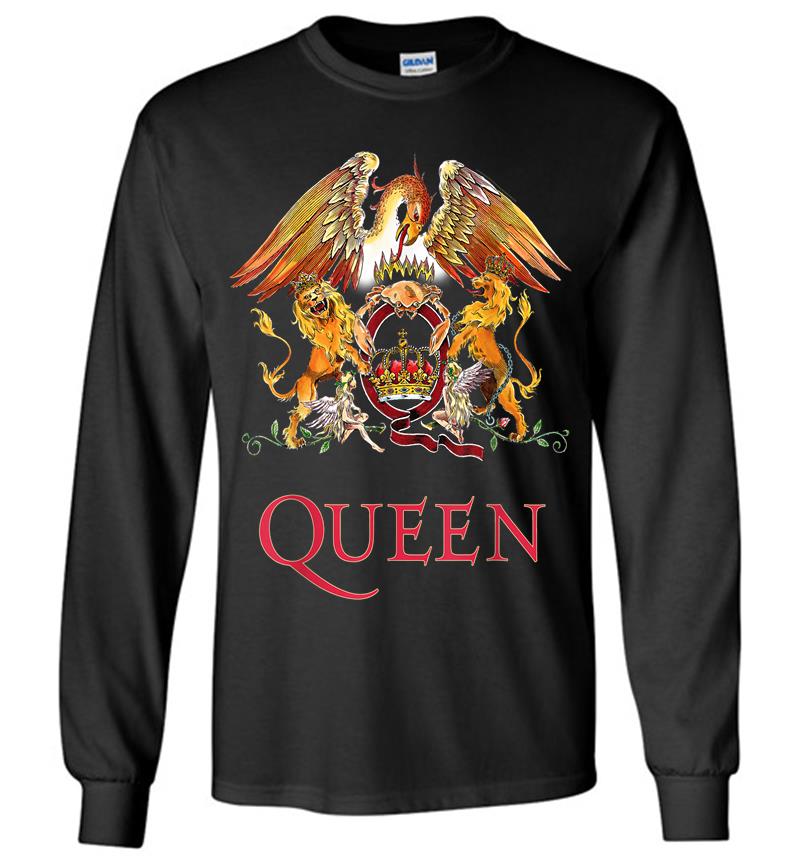 Queen Official Classic Crest Long Sleeve T-shirt