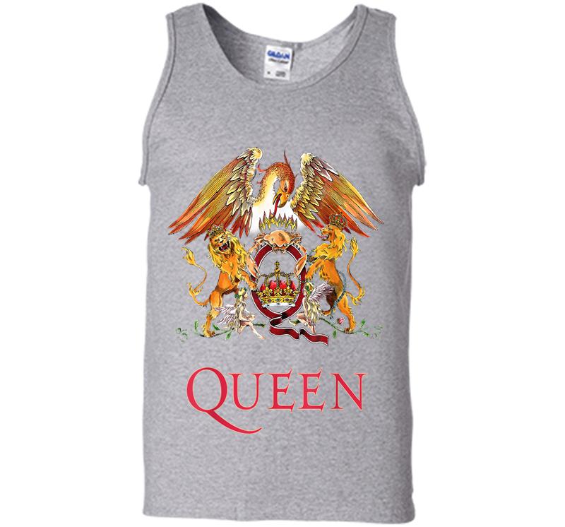 Inktee Store - Queen Official Classic Crest Mens Tank Top Image