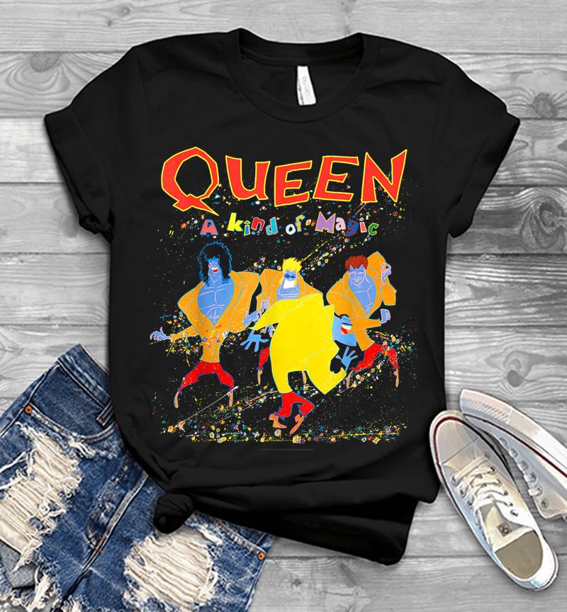 Queen Official Kind Of Magic Mens T-shirt
