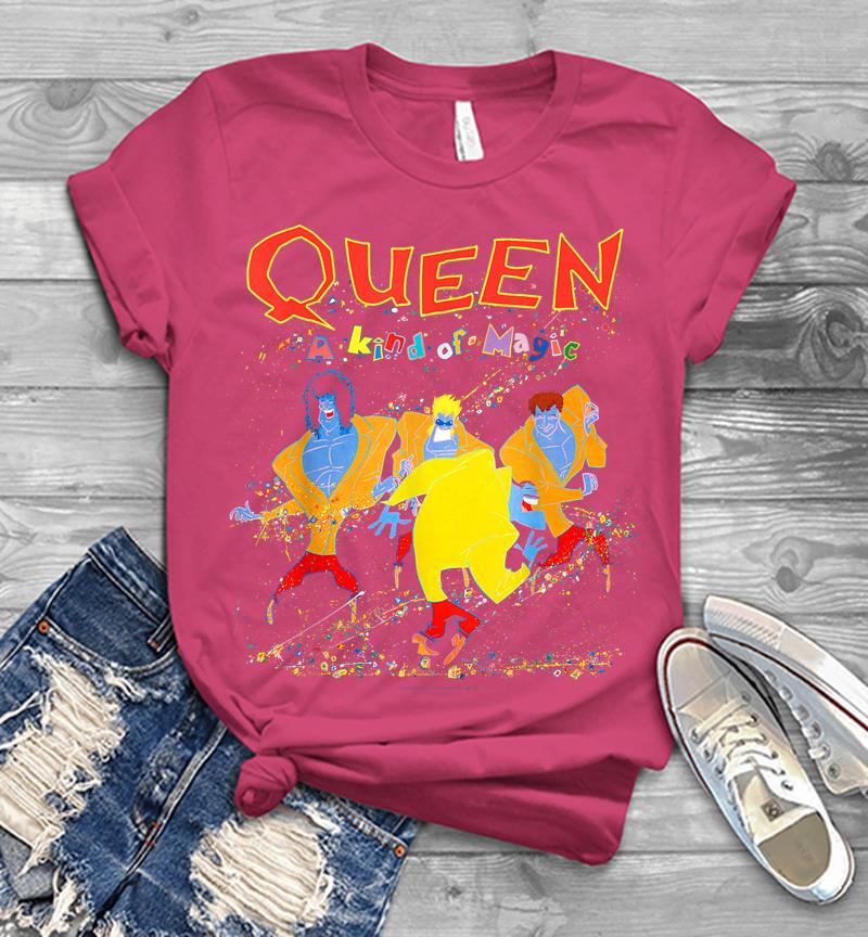 Inktee Store - Queen Official Kind Of Magic Mens T-Shirt Image