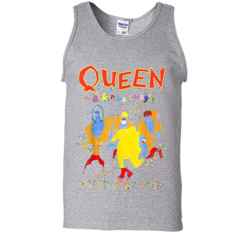 Inktee Store - Queen Official Kind Of Magic Mens Tank Top Image