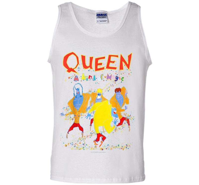 Inktee Store - Queen Official Kind Of Magic Mens Tank Top Image