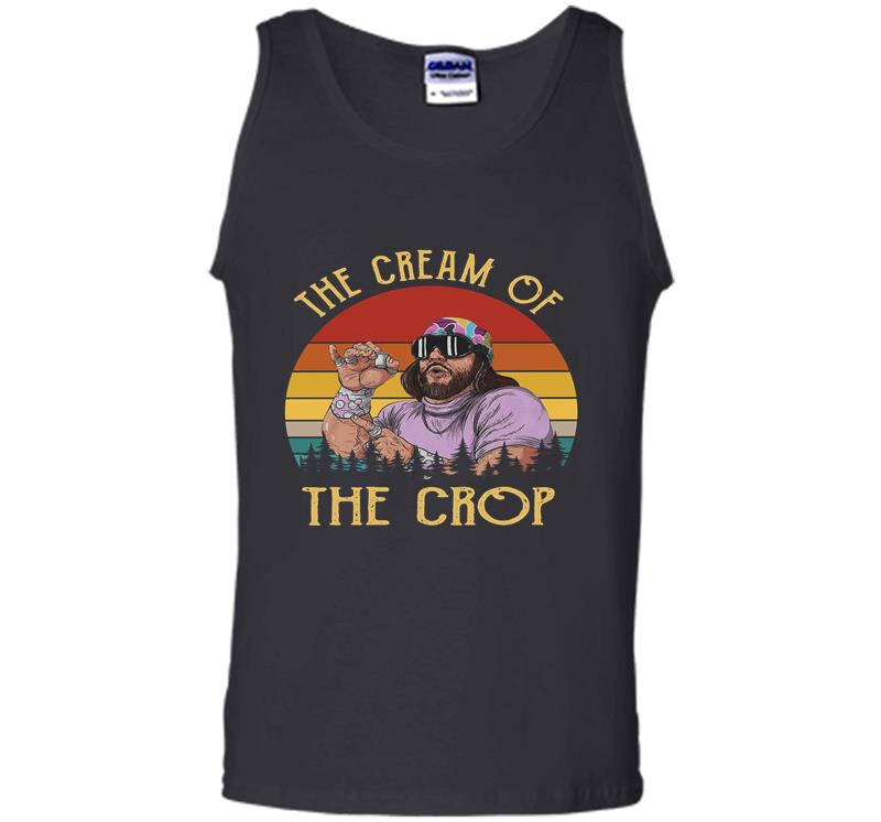 Inktee Store - Randy Savage Mancho Man The Cream Of The Crop Vintage Mens Tank Top Image