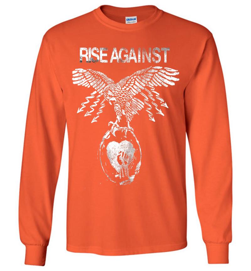 Inktee Store - Rise Against - Patriotic - Official Merchandise Premium Long Sleeve T-Shirt Image