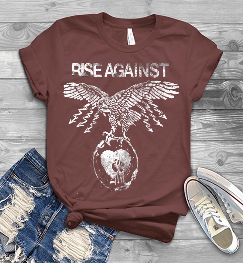 Inktee Store - Rise Against - Patriotic - Official Merchandise Premium Mens T-Shirt Image